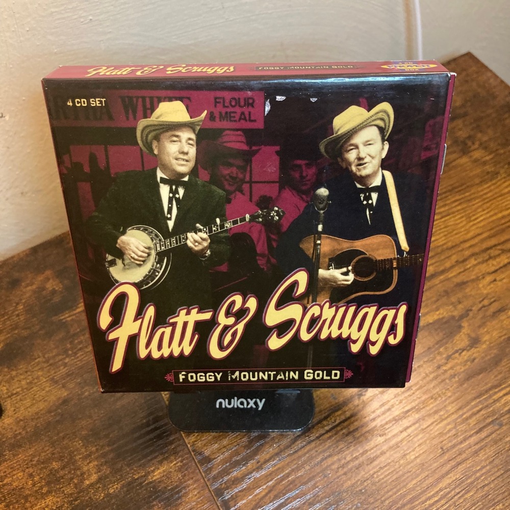 Flatt & Scruggs Foggy Mountain Gold 4 CD Box Set Proper Records Bluegrass